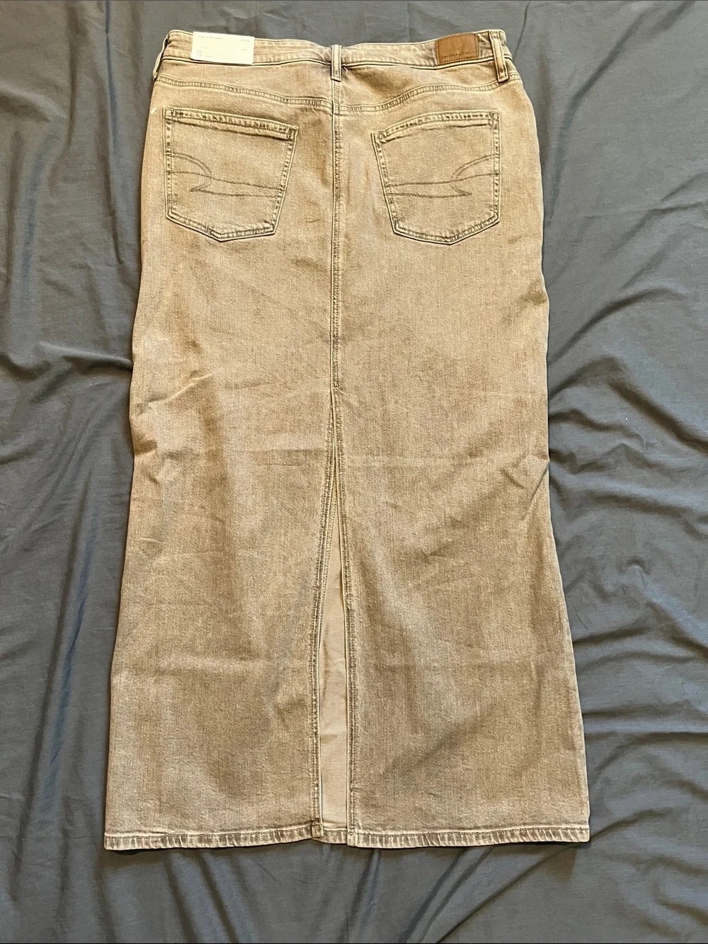 American Eagle Outfitters Beige/Tan Denim Skirt